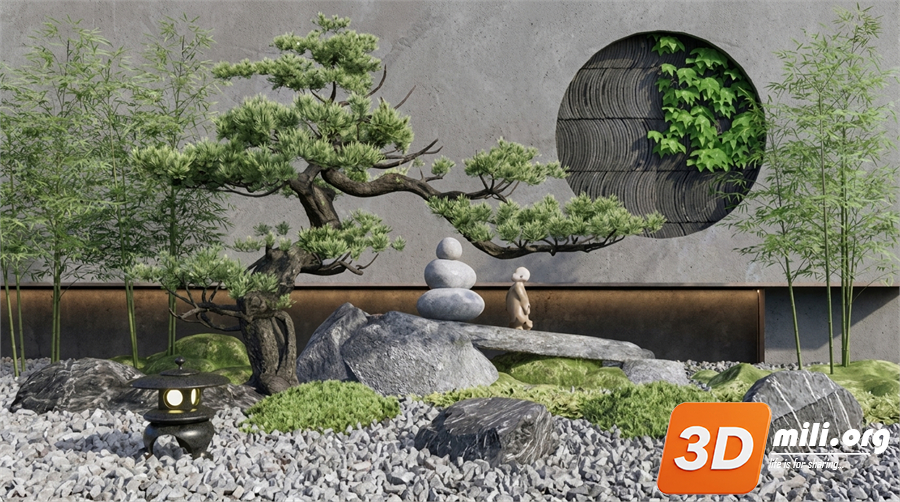Rockery Skp Files